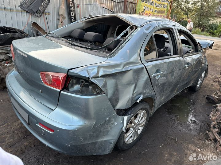 Mitsubishi Lancer 1.5 AT, 2007, битый, 123 456 км