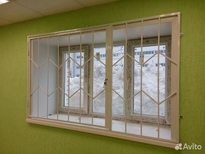 Металлические/Раздвижные решетки на окна/двери