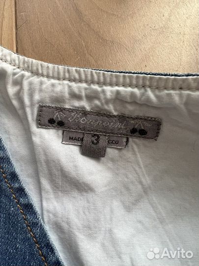 Жилетка детская джинсовая bonpoint