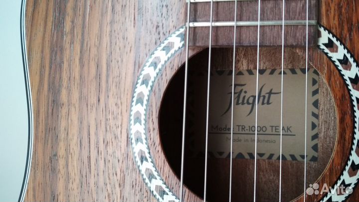 Тревел гитара Flight TR-1000 Teak