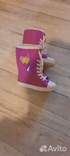 Сапоги резиновые детские