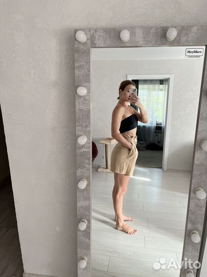 Шорты с высокой талией