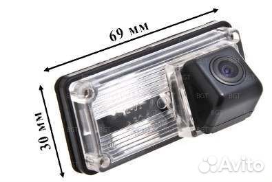 Камера з/в в штатное место для Toyota Land Cruiser