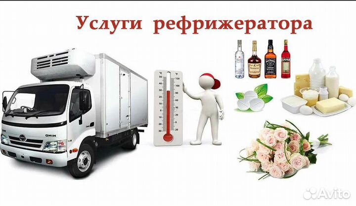 Рефрижератор 1-3-5-10 тонн