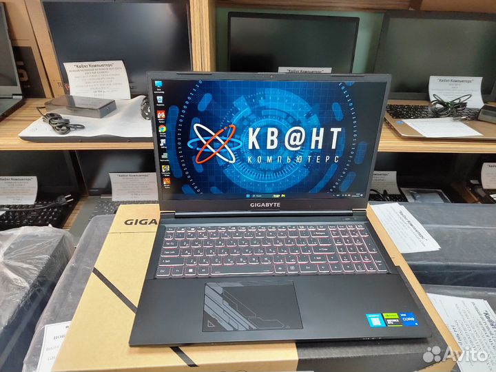 Новый игровой ноутбук Core i5 12500H + RTX 4050