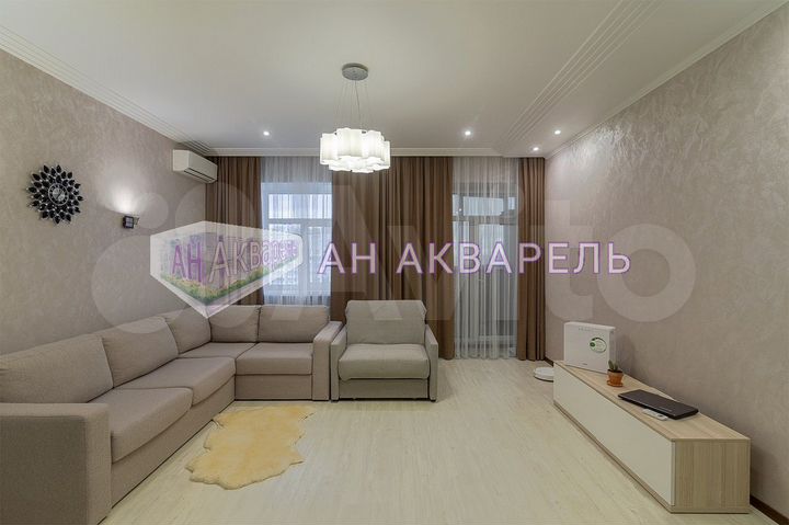 3-к. квартира, 95 м², 7/9 эт.