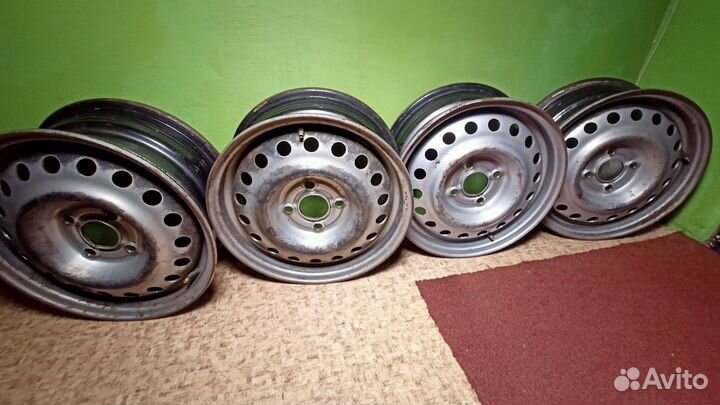 Диски штамп r14 4x100 комплект 4шт