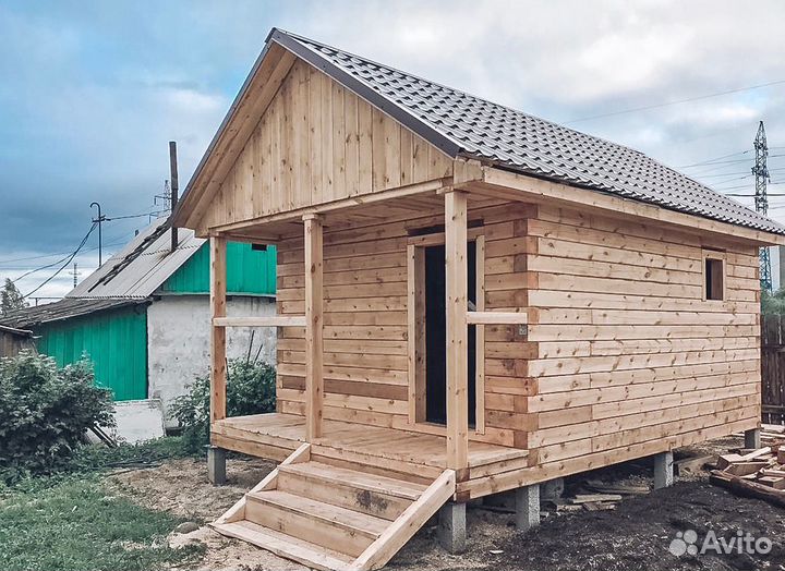 Строительство бань из бруса