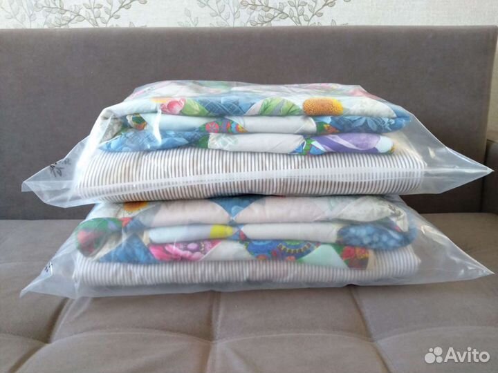 N1,2Покрывало/одеяло Пэчворк. 2 шт. 135*190 Новое