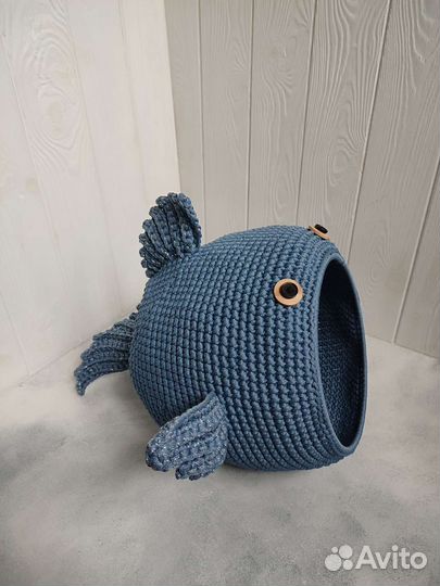 Домик-рыбка для кота