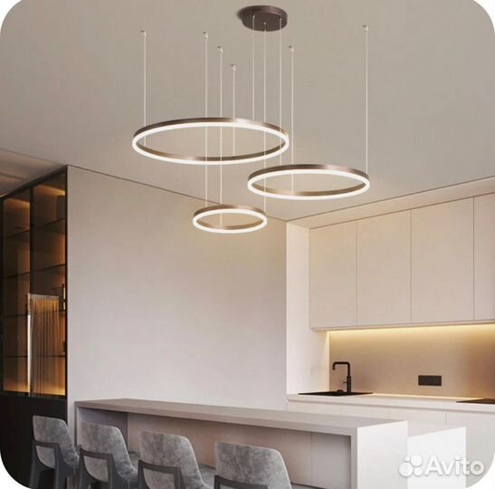 Люстра светодиодная новая потолочная