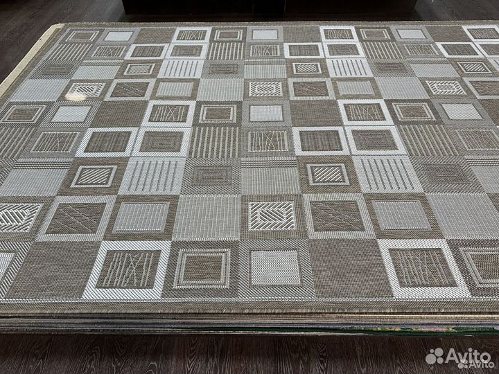 Ковер безворсовый, циновка 2х2.9