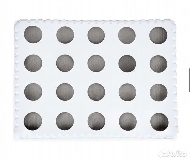 Рассадно-салатная кассета, 530х400 мм, 20 ячеек