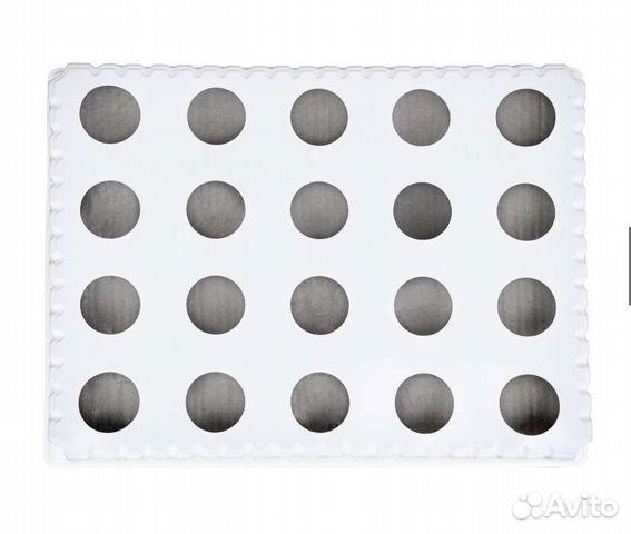 Рассадно-салатная кассета, 530х400 мм, 20 ячеек