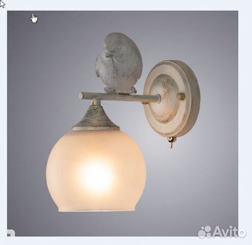 Настенный светильник, бра Птицы