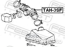 Патрубок фильтра воздушного TAH-3SF Febest