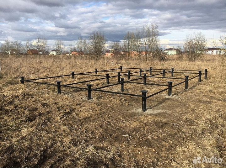 Винтовые сваи для фундамента