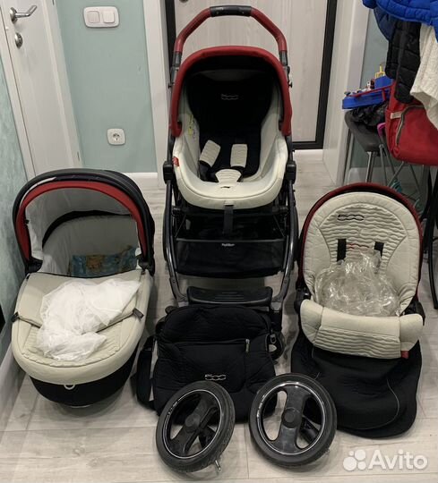 Коляска Peg Perego 3 в 1 Book Plus Fiat 500