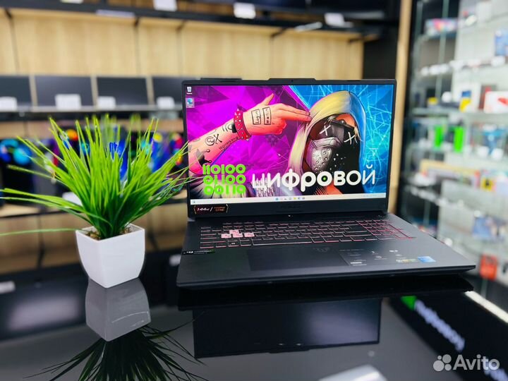 Игровой ноутбук Asus TUF Core i5-12/RTX 3050/DDR4