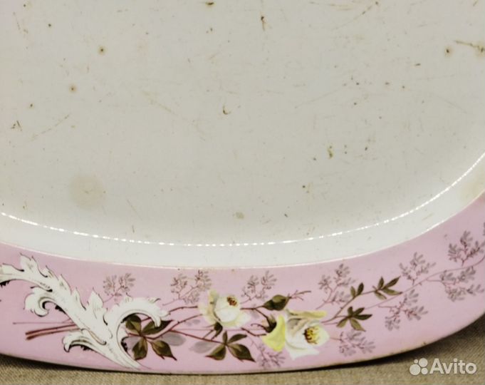 Большое блюдо. Кузнецовъ на Волхове до 1917 г