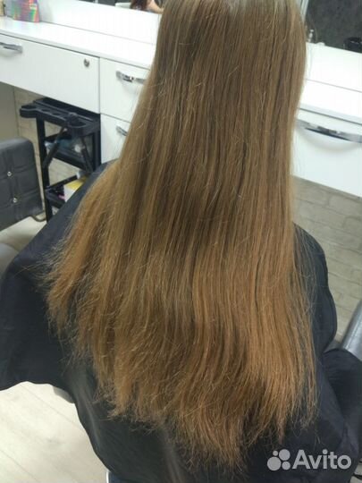 Полировка волос + стрижка кончиков