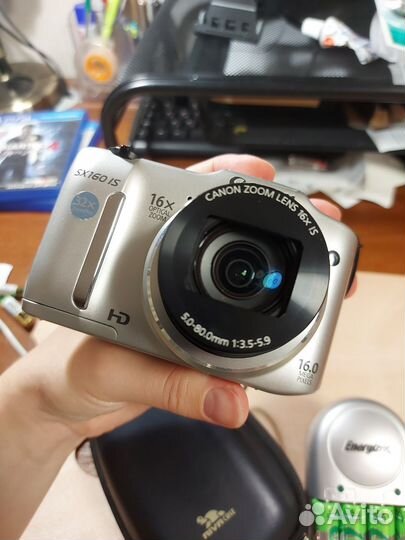 Компактный фотоаппарат canon