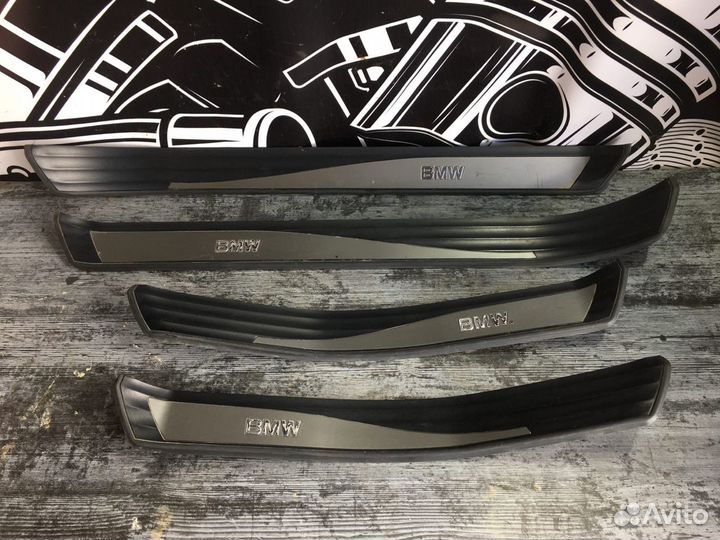 Внутренние накладки порогов комплект BMW 5 E60