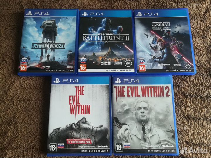 Диски/Игры для приставок ps4 ps5