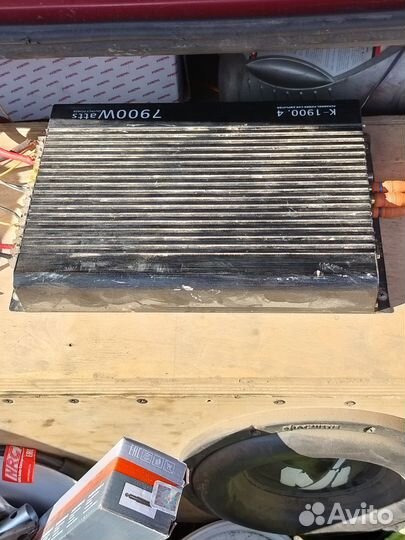 Сабвуфер и усилитель