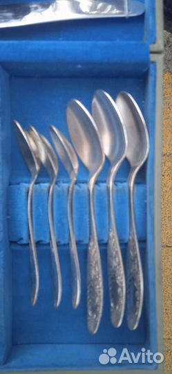 Набор столовых приборов мельхиор СССР