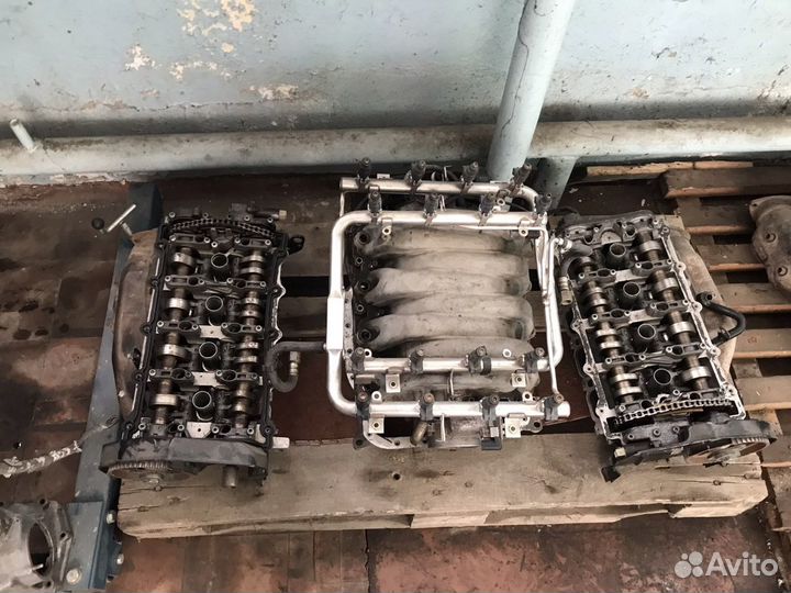 Двигатель touareg 4,2 в разобраном виде