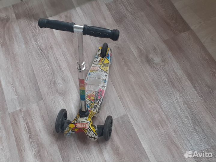 Самокат детский трехколесный бу