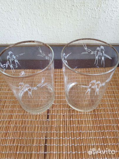 Стаканы тонкие СССР