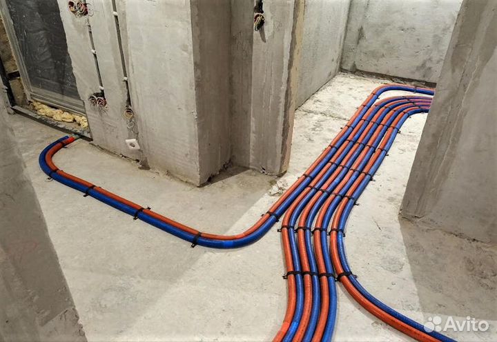 Сантехник Монтаж водоснабжения Отопления Rehau