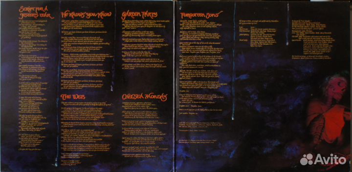 LP Marillion - Script for A Jesters Tear