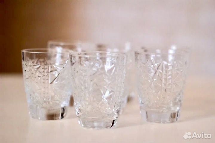 Набор хрустальных стопок