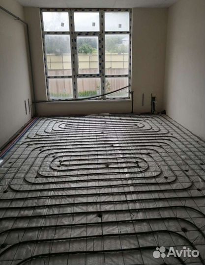 Монтаж отопления, водопровода