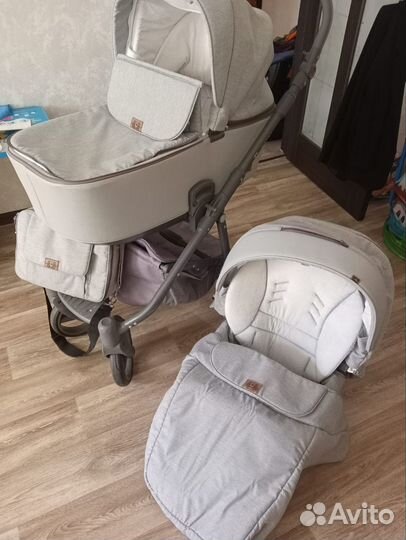 Коляска 2 в 1 adamex reggio