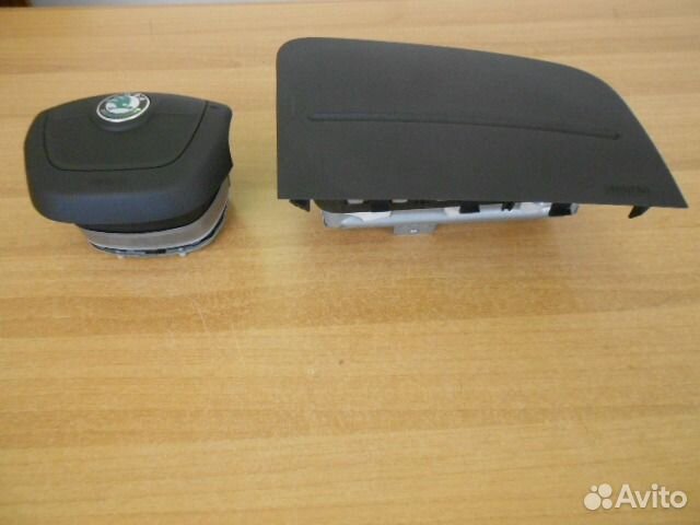 Airbag комплект Skoda Fabia 2010-2014 г. в