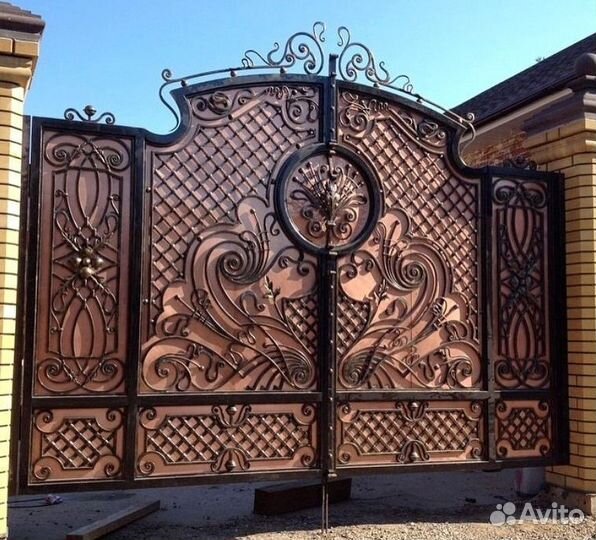 Кованные ворота и калитки