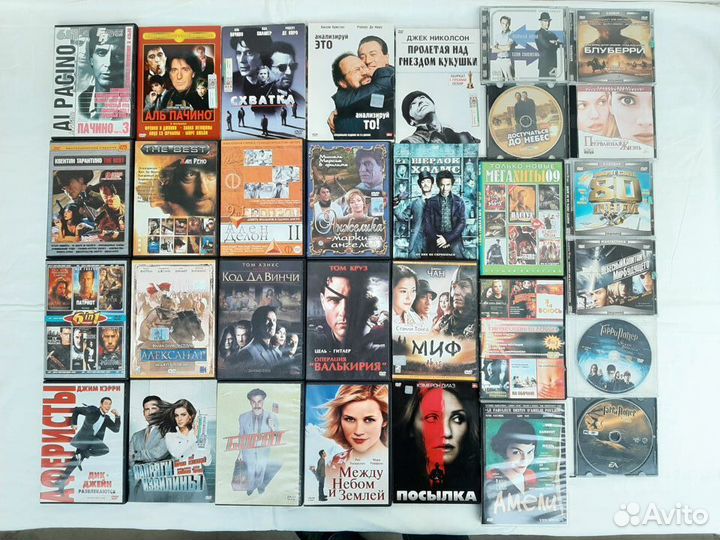 CD, DVD диски Музыка, Фильмы, Игры