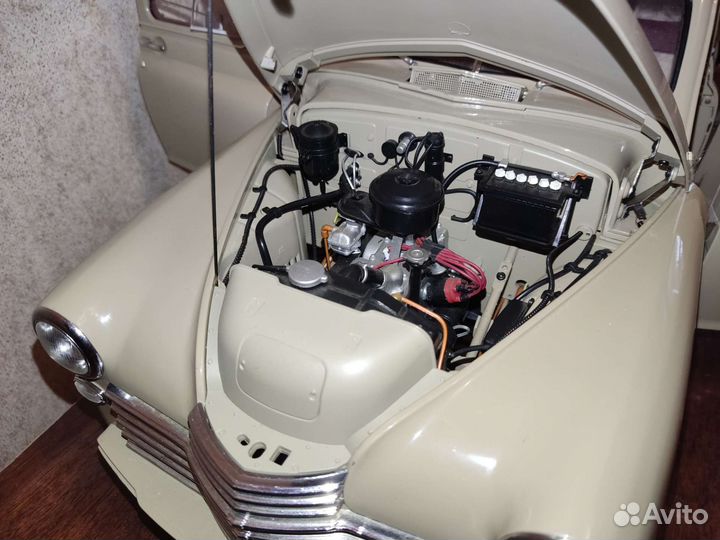 Модель Газ м20 в масштабе 1:8