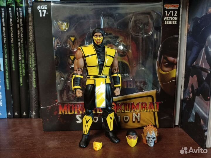 Фигурка Storm collectibles scorpion mortal kombat3