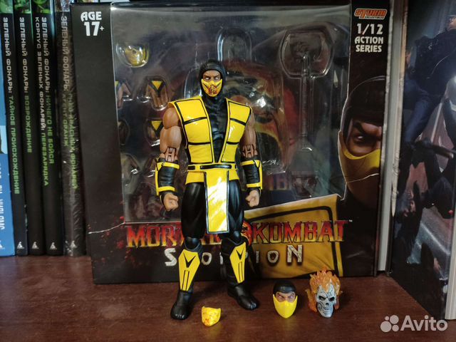 Фигурка Storm collectibles scorpion mortal kombat3
