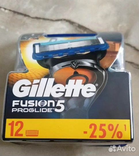 Кассеты для бритья gillette fusion 5 Оригинал