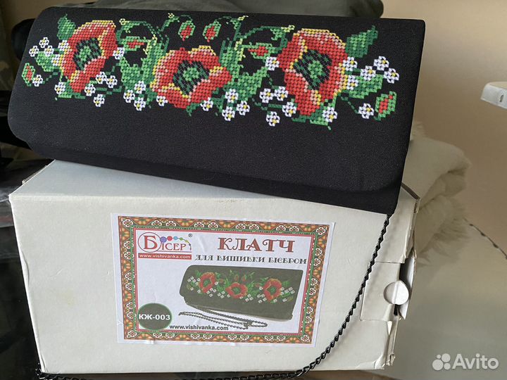 Клатч для вышивки бисером