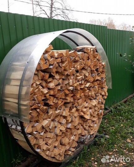 Дрова в укладку