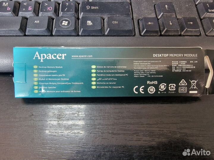 Оперативная память Apacer 4GB DDR4 2666 CL19