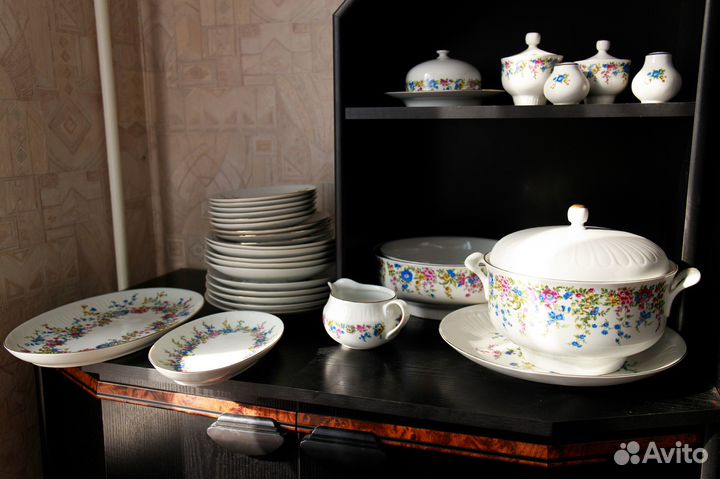 Столовый сервиз ГДР Henneberg porzellan 32п