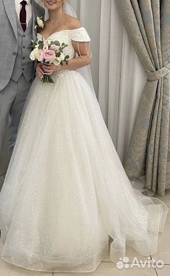 Свадебное платье 44-46